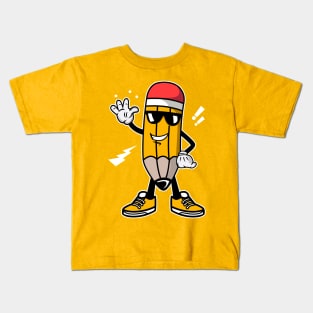 PENCIL CARTOON Kids T-Shirt